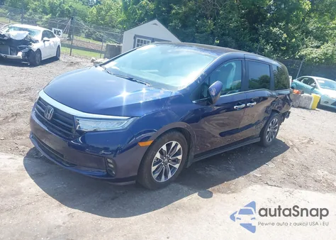 2024 Honda Odyssey Ex-L from USA, damaged, VIN 5FNRL6H61RB000002